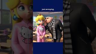 Gru’s Message for Princess Peach is Going Viral.. #shorts #memes