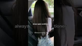 how to get silky soft hair #aesthetic #korean #tips #glowup #girl #outfit #viral #fypシ #trending