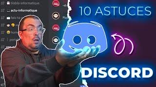 10 ASTUCES pour créer un serveur DISCORD facilement !