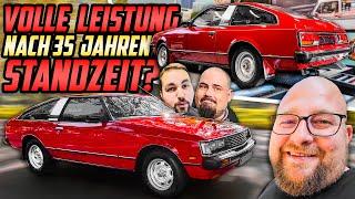 NACH 35 JAHREN wieder auf die Straße! - Toyota Celica TA40 - Probefahrt & Prüfstand!