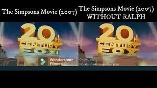 20th Century Fox The Simpsons Movie Varient Comparison