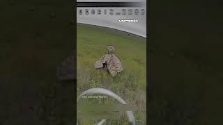 Ukrainian FPV Drone Found Russian Soldier Wearing Anti-Drone Cloak #warinukraine #drone