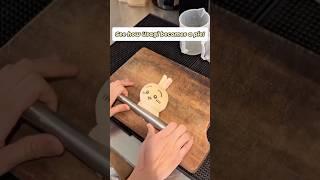 Usagi turned into a pie!#usagi #chiikawa #cute #funny #creative #doll #plush #interesting #gift