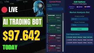 $97.642 WITH AI TRADING BOT ON POCKET OPTION | BINARY OPTIONS TRADING BOT | POCKET OPTION STRATEGY