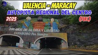 Autopista Regional del Centro (ARC). Tramo Valencia - Maracay. 2023. - Ruta Completa  4K