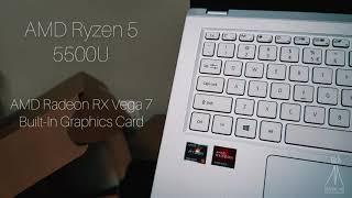 Acer Swift 3 Ryzen 5 5500U 16GB RAM Budget Laptop - Good for Students - Unboxing Video