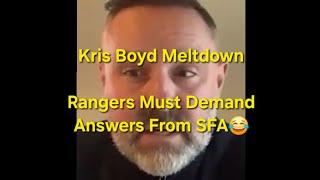 Kris Boyd Meltdown - Rangers Must Demand Answers From SFA After Celtic Cup Final Defeat