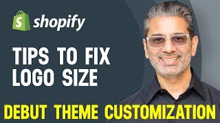 Shopify Website Design - How to Fix Logo Width/Size