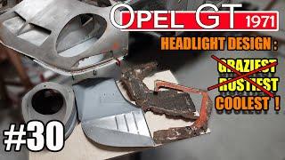 Absurd headlight design in Project Opel GT 1971 #30