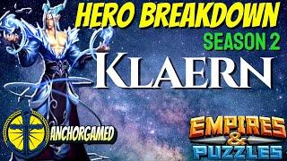 Klaern Empires and Puzzles Hero Breakdown