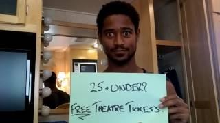 Alfred Enoch's #Charadespeare #YoungandFree