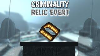 RELIC EVENT - Criminality