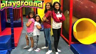 Indoor Playground Fun with HZHtube kids fun!! family fun vlog