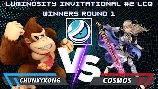 ChunkyKong (Donkey Kong) Vs. Cosmos (Corrin) | LG Invitational #2 LCQ | Winners Round 1 | SSBU