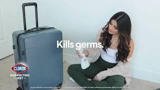 Send Germs Packing. Kill 99.9% of germs on 100s of surfaces | NEW! Clorox Disinfecting Mist