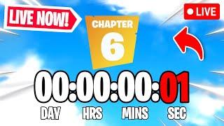 FORTNITE CHAPTER 6 SEASON 2 COUNTDOWN LIVE 24/7 & Live Event Countdown!