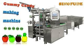 [Gummy Soft Candy Equipment] How to get a good shape of candy with a machine? |2022 new machine|