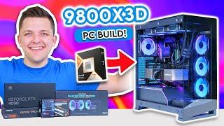 Ultimate Ryzen 9800X3D & RTX 4090 Gaming PC Build!  [The New FASTEST Gaming CPU?]