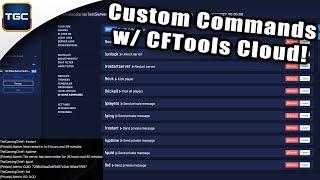 Creating custom commands with CFTools Cloud! | DayZ Server Management