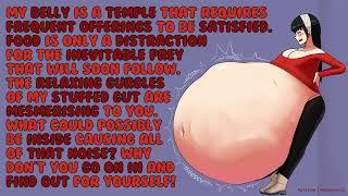 Stomach vs. Fast Food (Belly Gurgles ASMR)