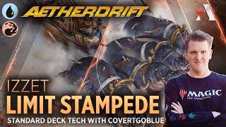 Aetherdrift - Limit Stampede | Standard Deck Tech with CovertGoBlue | MTG Arena