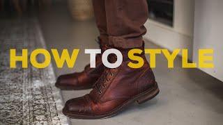 How to Style BROWN BOOTS | Men's Outfit Ideas | Parker York Smith