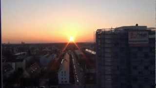 Sonnenuntergang über ingolstadt.wmv