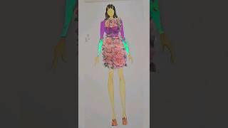 Fashion illustration by Nazli | tutorial #speeddrawing