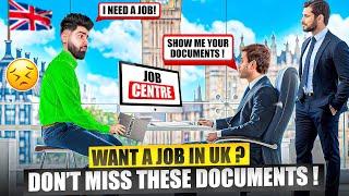 Want Part-Time JOBS in UK? - Bring these Documents | TOP Documents to get Part-Time JOBS in UK