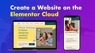 Create a Website on the Elementor Cloud. (Complete Elementor Cloud Website Course)