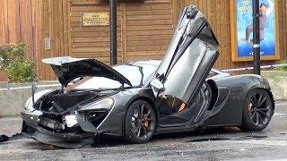 McLaren 570S CRASHED - £150,000 Supercar Wrecked in London!