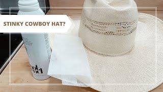 Stinky Cowboy Hat? Try These Two Tricks!