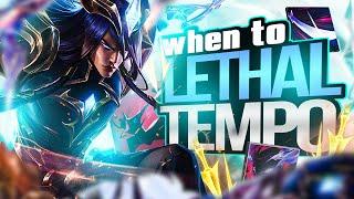 WHEN *AND* HOW TO USE LETHAL TEMPO ON YONE!