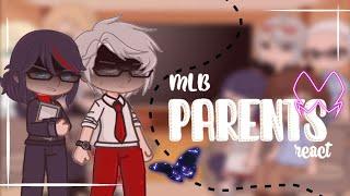 Adrienette parents and relatives react to them // Miraculous Ladybug //  •gummybears