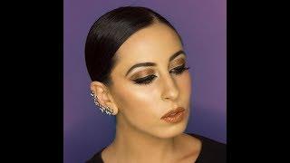 Maquillaje en tonos dorados - Tere Metta ¡Hola Guapa!