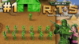 Army Men RTS - Mission 1 - The Green Line - Gameplay Walkthrough