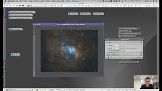 Editing Joe's Astrophoto and Astrobloke's data on the Bubble Nebula