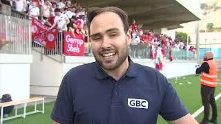 'Gibraltar es Español' taken up by Irish fans on the Rock in Shelbourne FC vs St Joseph's match