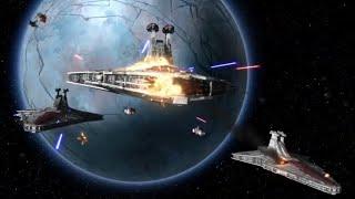 Anakin Tries To Break Trench's Blockade [1080p]