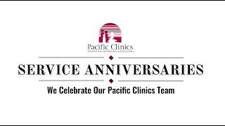 Pacific Clinics Celebrates Service Anniversaries 2020