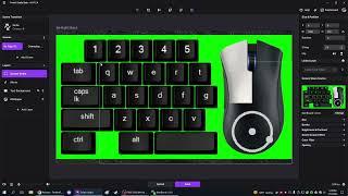 How to add a Keyboard overlay on Twitch Studio without "OBS Studio or StreamLabs".