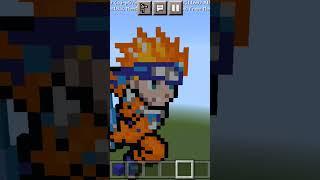 Minecraft Pixel Art  #viral #minecraft #op #trending