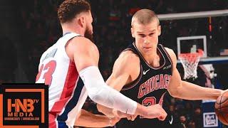 Chicago Bulls vs Detroit Pistons Full Game Highlights | March 10, 2018-19 NBA Season