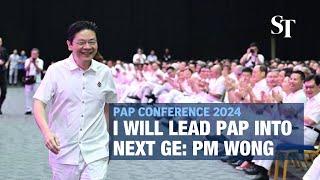 I will lead PAP into next general election: PM Wong