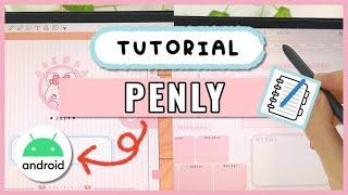 SUB) Step-by-Step Penly Tutorial: Samsung Galaxy Tab and Android Tablets - Digital Notes