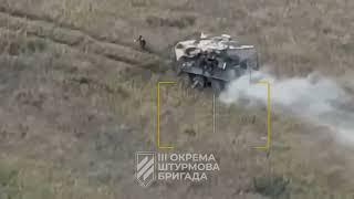 Відбиття накату російської техніки на Харківщині: @ab3army спалили окупантам танк і БТР!