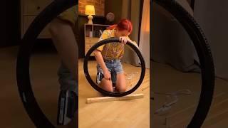 How I Turned an Old Bike Tire Into Cool Wall Art!