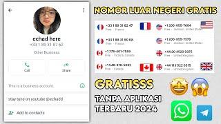 Cara Buat Nomor Luar Negeri Gratis Terbaru 2024 - Nomor Virtual Gratis