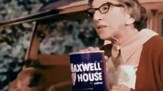 General Foods Maxwell House Coffee Always Good To The Last Drop 1976 TV Commercial HD