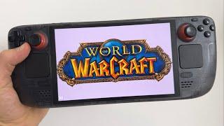 World of Warcraft on the Go: Steam Deck OLED Test